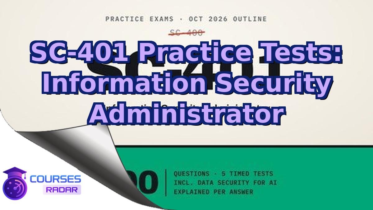 SC-401 Practice Tests: Information Security Administrator
