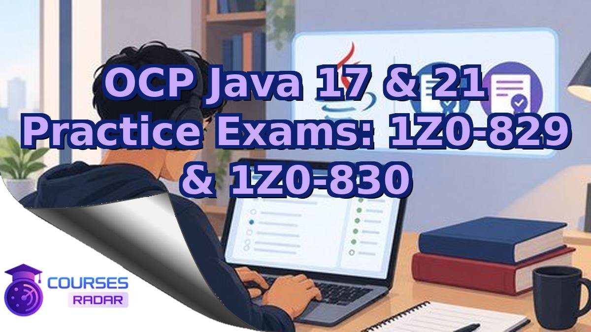 OCP Java 17 & 21 Practice Exams: 1Z0-829 & 1Z0-830