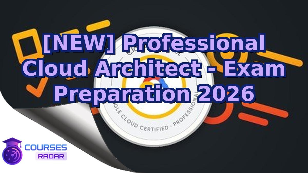 [NEW] Professional Cloud Architect - Exam Preparation 2026