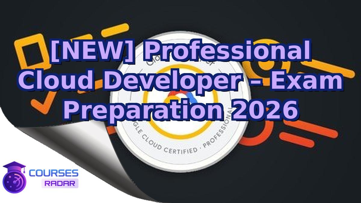 [NEW] Professional Cloud Developer – Exam Preparation 2026