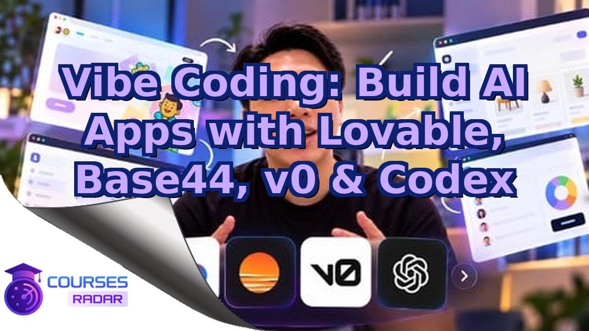 Vibe Coding: Build AI Apps with Lovable, Base44, v0 & Codex