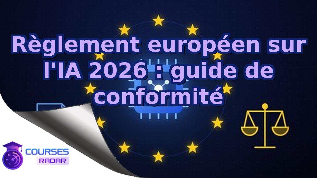 Règlement européen sur l'IA 2026 : guide de conformité