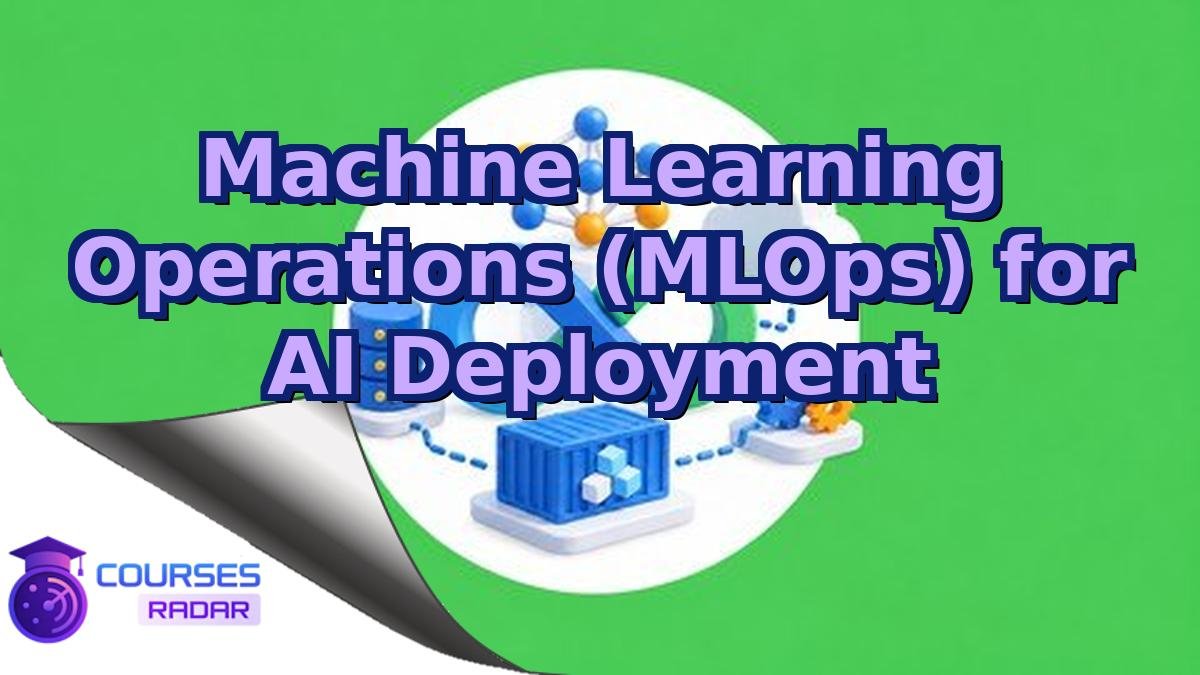 Machine Learning Operations (MLOps) for AI Deployment