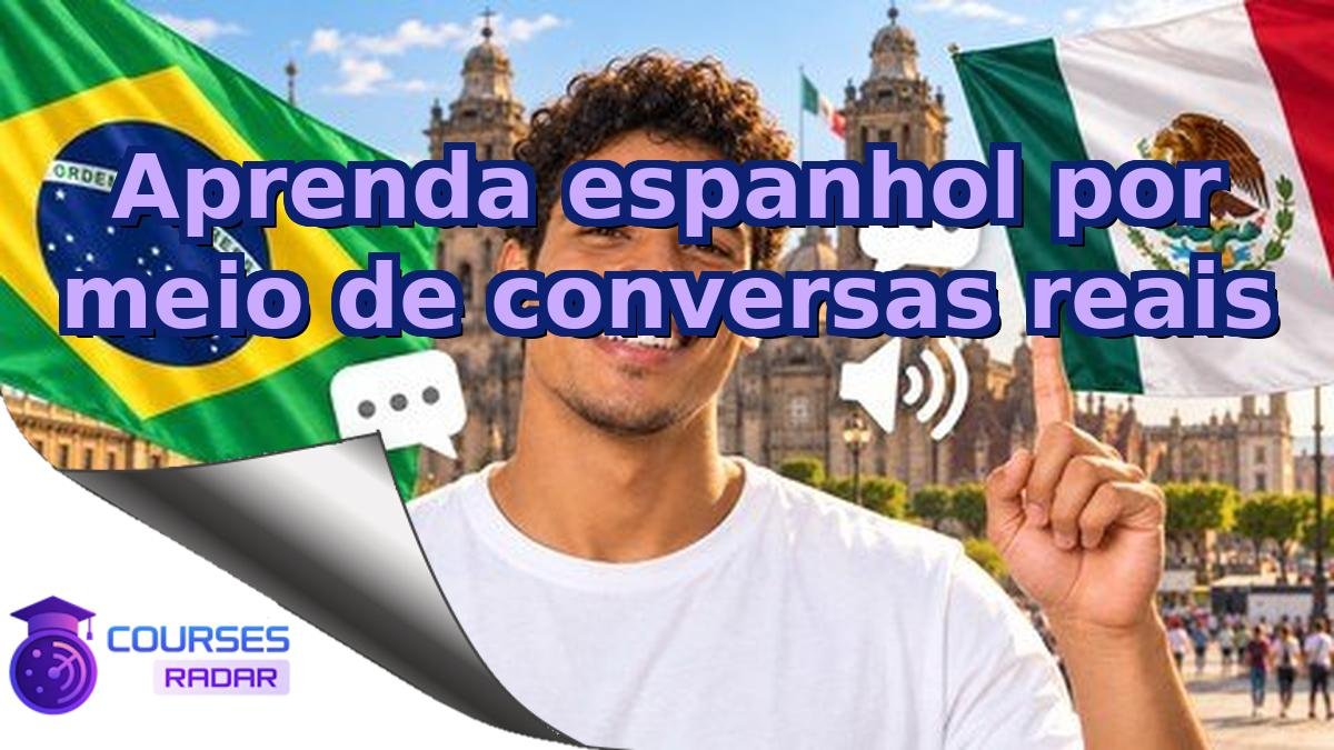 Aprenda espanhol por meio de conversas reais