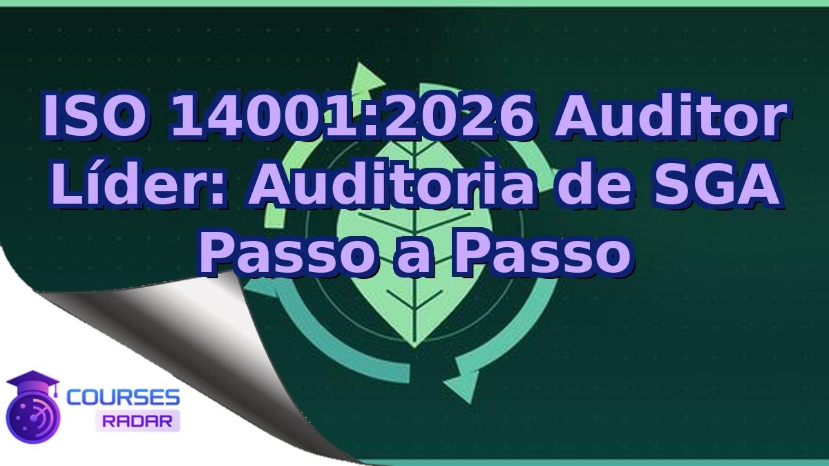 ISO 14001:2026 Auditor Líder: Auditoria de SGA Passo a Passo