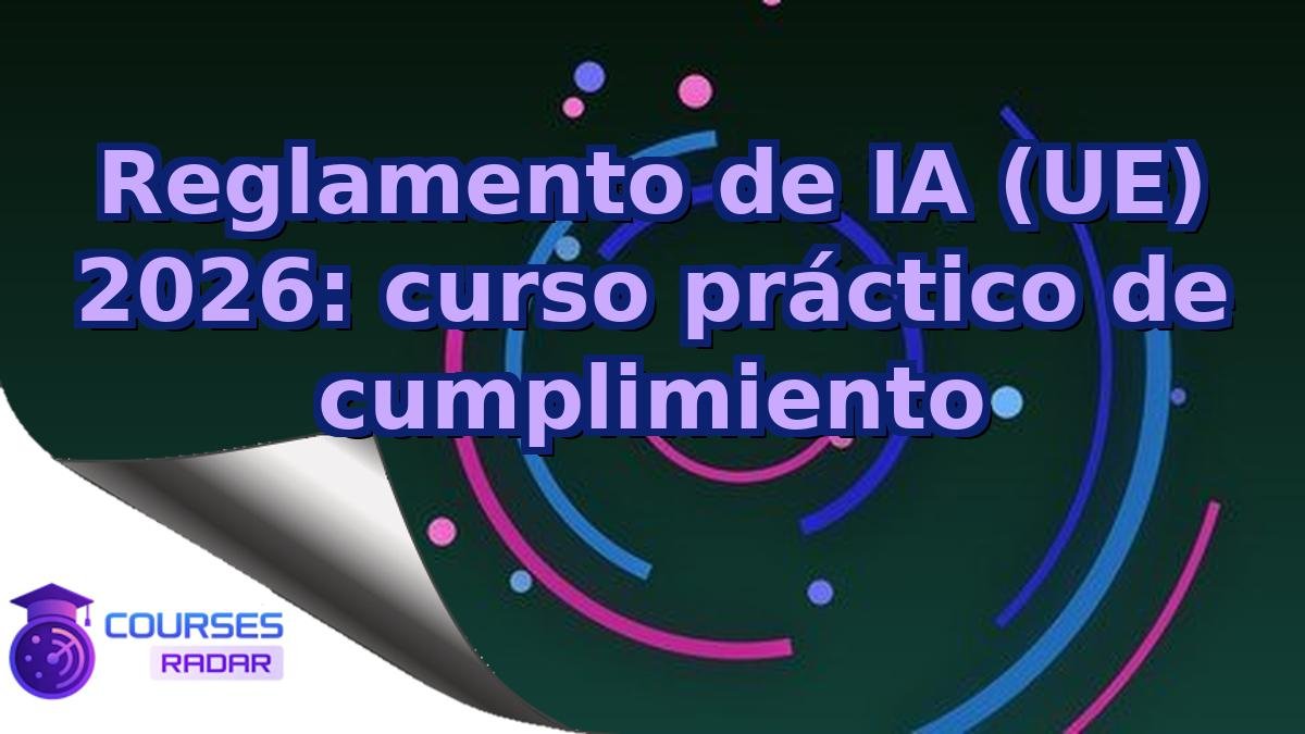 Reglamento de IA (UE) 2026: curso práctico de cumplimiento