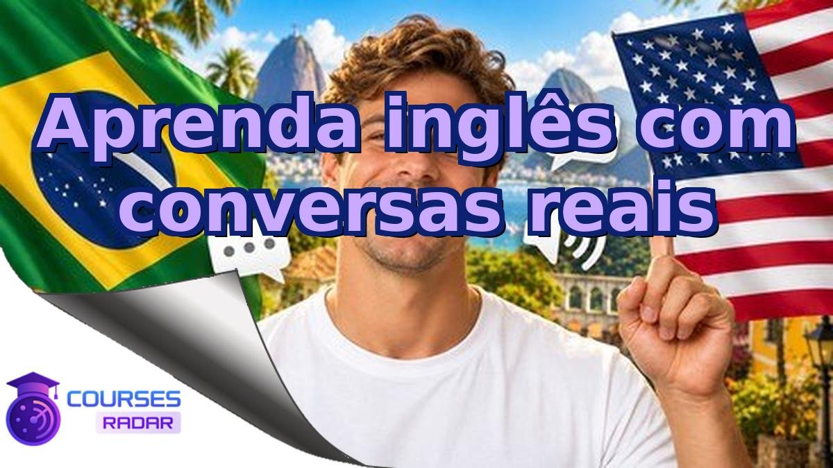 Aprenda inglês com conversas reais